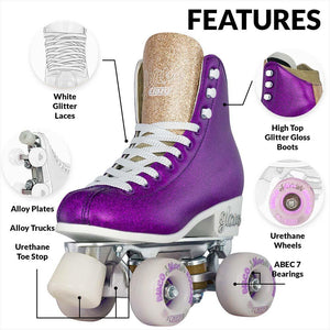 PURPLE GLITTER