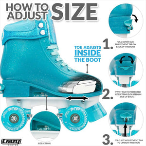 TEAL GLITTER