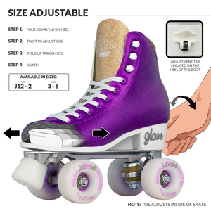 PURPLE GLITTER
