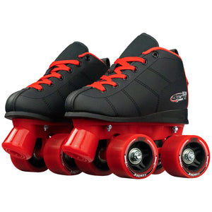 BLACK / RED WHEELS