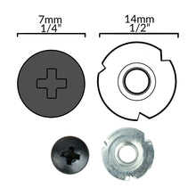 Load image into Gallery viewer, Flush Mount Spike Screw Set | Bag of 10
