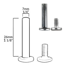 Load image into Gallery viewer, 168 Series | Axle Bolt - SHORT [Silver]